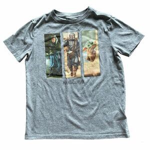 Star Wars Mandalorian Shirt Baby Yoda Asoka Medium Grey